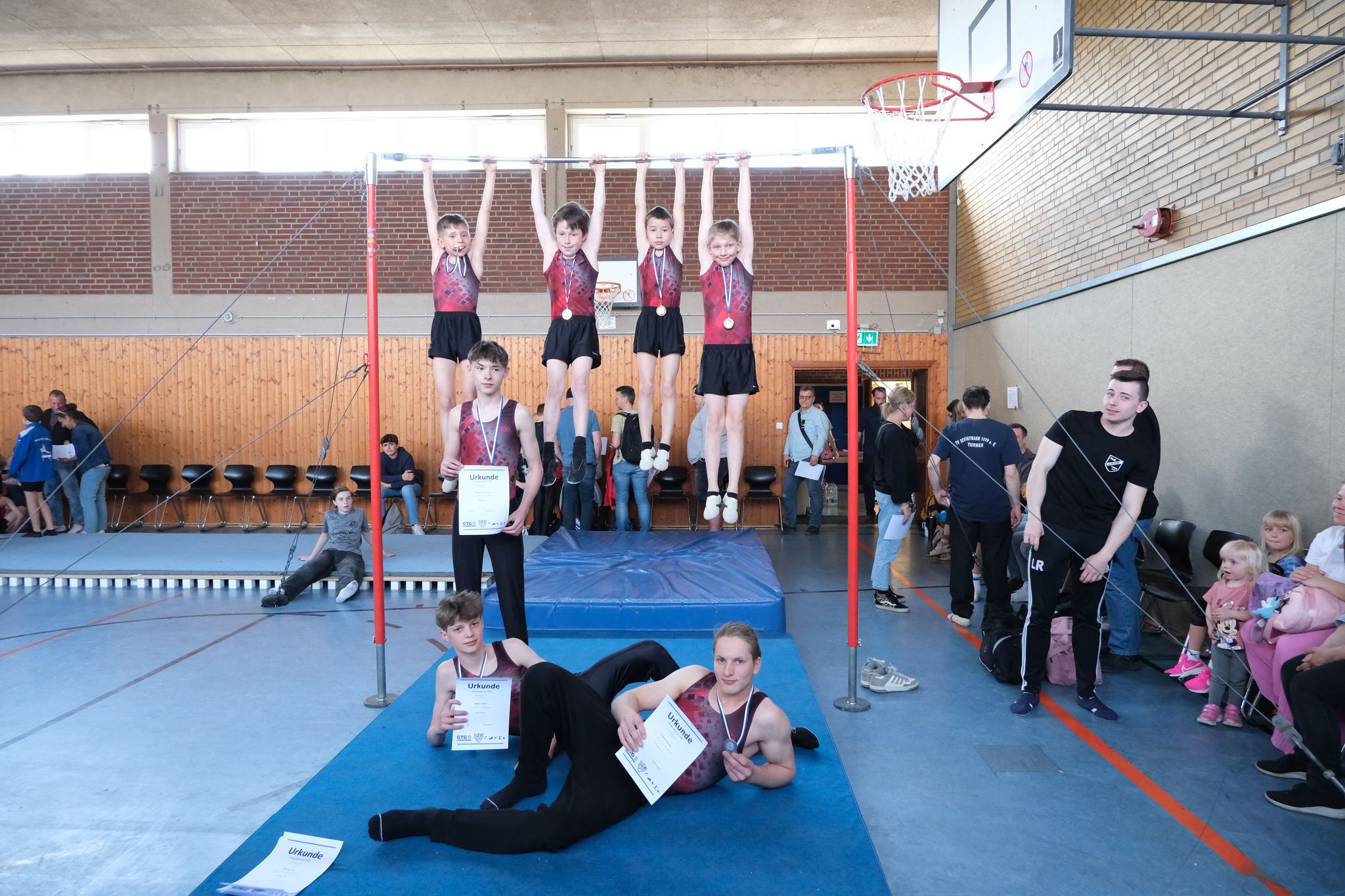 Bild zum Jahrgangsturnen